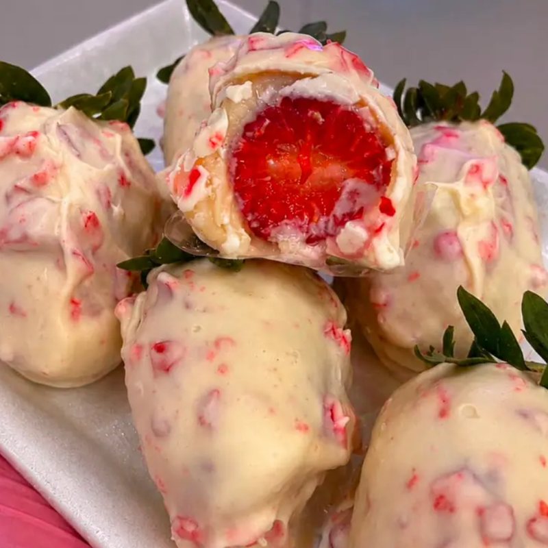 6 Morangos Cravejados